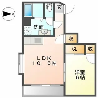 STARIA【5階】の間取り