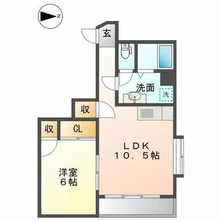 STARIA【4階】の間取り