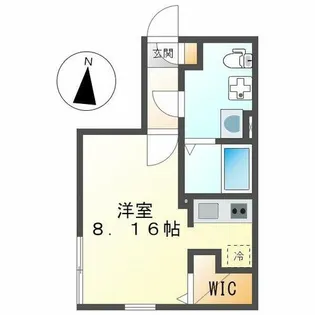 Branche桜山Chambre【2階】の間取り