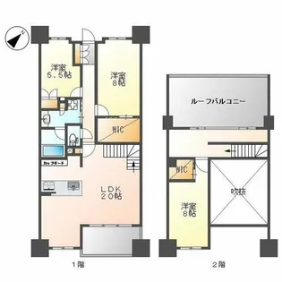 アヴァンセテラス瑞穂日向町【5階】の間取り