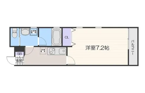 兵庫県西宮市甲子園口4丁目【マンション】の間取り