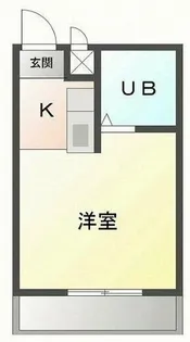 コンパート21【2i号室】の間取り