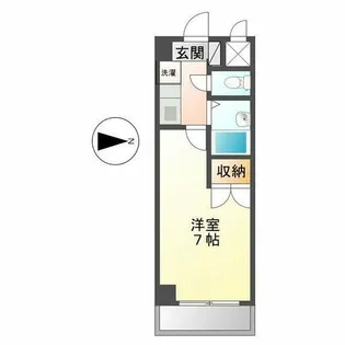 ハイム金山南【2階】の間取り