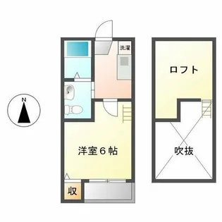 VIDA大同【1階】の間取り
