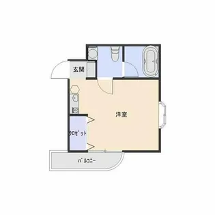 パレ丸善【3階】の間取り