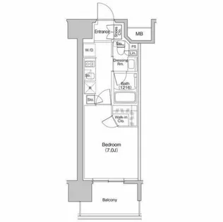 ザ・パークハビオ新栄【12階】の間取り
