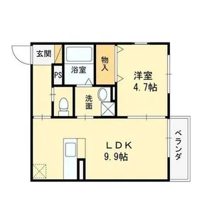 兵庫県尼崎市南塚口町8丁目【アパート】の間取り