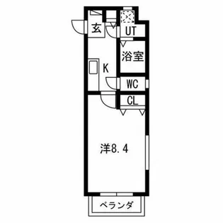 アヴニールT【1階】の間取り