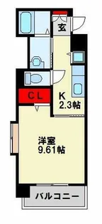 セレスタイト黒崎【7階】の間取り