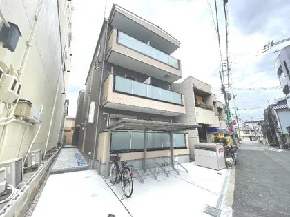 大阪府大阪市東住吉区矢田2丁目【アパート】の外観