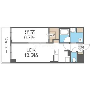 サニーサイド深江【3階】の間取り