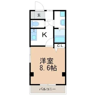 アートオン東刈谷Ⅱ【3階】の間取り