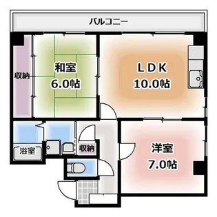 メゾンアリス【302号室】の間取り