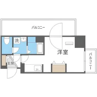 Aster N13【5階】の間取り