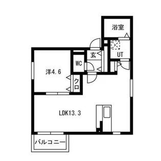 Precious庄内通【1階】の間取り