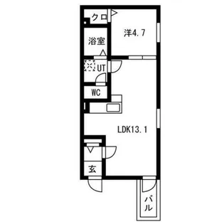 Precious庄内通【3階】の間取り