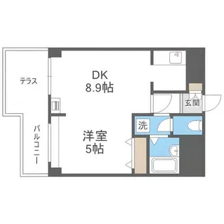 ウインザー【202号室】の間取り