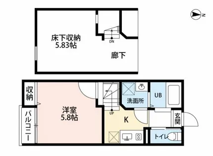 EFIL‐DⅡ【1階】の間取り