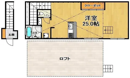 ル・エトワール【2階】の間取り