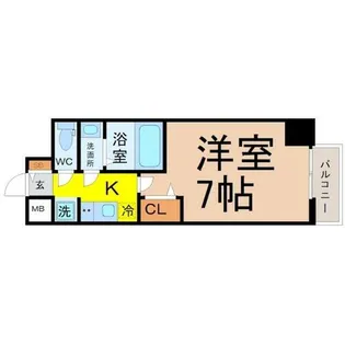 メイクス城西レジデンス【4階】の間取り