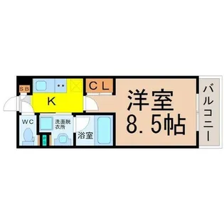 タウンライフ千種【6階】の間取り