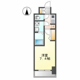 S-RESIDENCE浄心【8階】の間取り