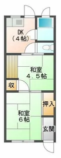 アクアハイツ神戸塩屋台【1階】の間取り