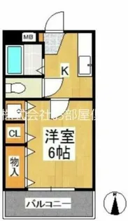 オークヒルズ【102号室】の間取り