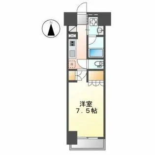 ヒヴィ・カーサ名駅西【4階】の間取り