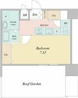 クレシェール大須【10階】の間取り