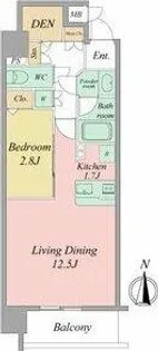 aLATO白壁(旧レジディア白壁)【3階】の間取り