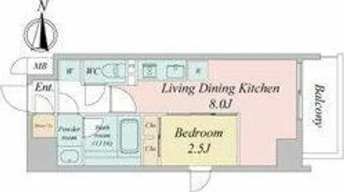 ルネフラッツ浄心【3階】の間取り