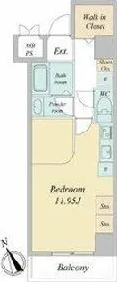 クリサスレジデンス枇杷島【9階】の間取り