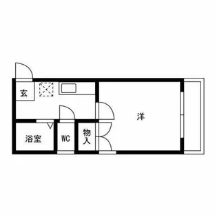 グリーンハイツ王塚台【105号室】の間取り