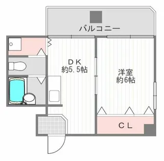 サンビラ大手前【7階】の間取り