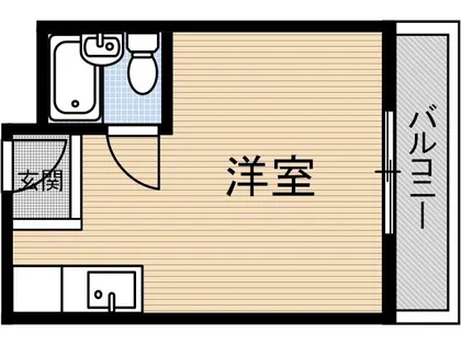 タウン穂積【202号室】の間取り