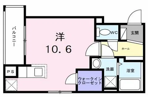 ヒカルサ神戸王塚台Ⅰ【2階】の間取り