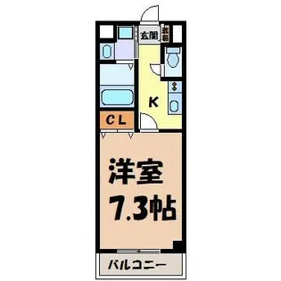 アジリア大曽根【9階】の間取り