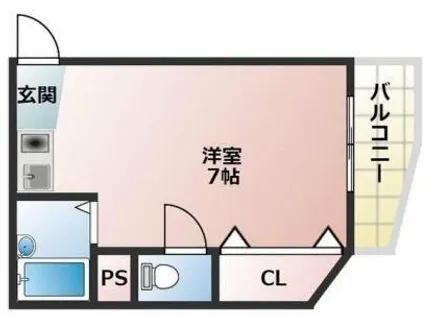 コロナハイツ【4階】の間取り