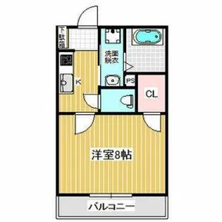 KTIレジデンス若江岩田【1階】の間取り