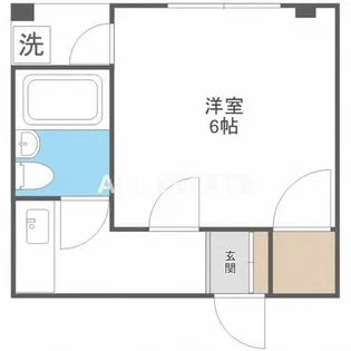 ハーモニーハイツ鶴見【2階】の間取り