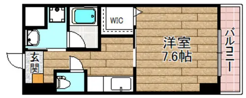 プラネット46【5階】の間取り