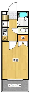 パレスJJ【405号室】の間取り