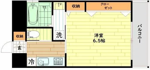 サンシャイン都島【305号室】の間取り