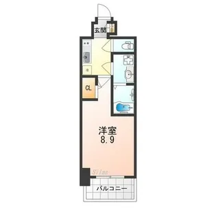 大阪府大阪市東淀川区小松1丁目【マンション】の間取り