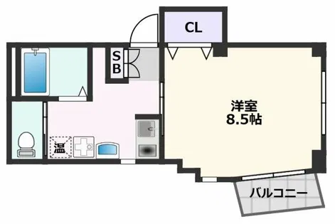 グランディール【2階】の間取り