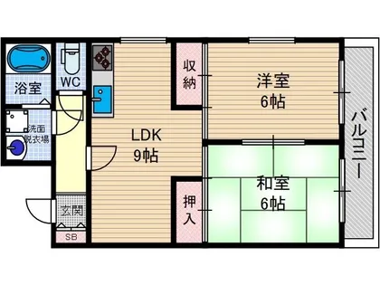 センチュリーみしま【1階】の間取り