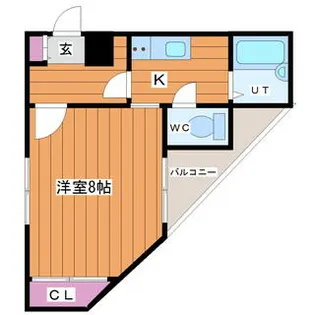 きたむらビル【2階】の間取り