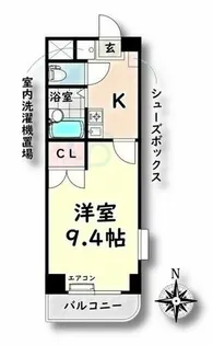 フラット柴田【2階】の間取り