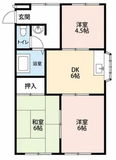 栄サンハイツ【3階】の間取り